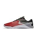 Nike Metcon 3, Scarpe da ginnastica, da uomo, Uomo, University Red/Wolf Grey/Black, 42
