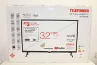 Telefunken XF32K550 32-Inch Full HD Smart TV Black New Invoice VAT