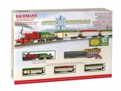 Bachmann Spirit Of Christmas Passenger Train Set. N Scale, #BAC24017