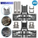8 Pcs Upgraded Dishwasher Top Rack Adjuster Replacements Parts Kit For W10546503