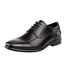 Bruno Marc Men's Dress Shoes Formal Classic Square Toe Lace-up Oxfords Black Size 10 M US DP-03