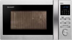 Sharp Home Appliances R-622STWE micro-onde Comptoir 20 L 800 W Acier inoxydable