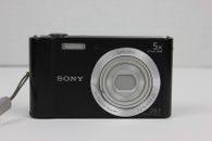 Sony CyberShot 20 MP 5x 2.7" Screen Point & Shoot Digital Camera Only DSC-W800