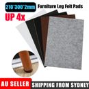 Felt Pad Furniture Floor Protector Pads Self Adhesive Heavy Duty 2mm A4 Sheet AU