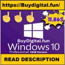 Microsoft Windows 10 Pro Professional 64 bit USB Kit Package *Retail Key**