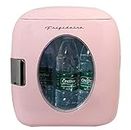 FRIGIDAIRE EFMIS462-PINK 12 Can Retro Mini Portable Personal Fridge/Cooler for Home, Office or Dorm, Pink