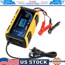 Car Battery Charger 12 V Smart Battery Trickle Charger Automotive For Car Truck