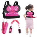 Toddlers Leash for Walking + Anti Lost Wrist Link Safety Wrist 4 in 1 for Child,