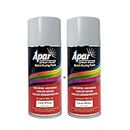 APAR Automotive Spray Paint Clear White (RC Colour Name) Compatible for Kia Cars -225 ml (Pack of 2-Pcs)