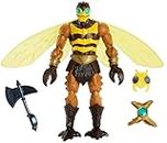 Masters of the Universe Masterverse Action Figure Buzz-Off New Eternia Spy in the Sky Deluxe MOTU Collectible with Expandable Wings, HLB49