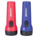 Dorcy Red/Blue Battery Powered LED Outdoor Flashlight in Blue/Red | 2.1 H x 7.4 W x 1.1 D in | Wayfair DCY412594