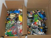 Lote LEGO a granel de colección años 80 90 2000 ladrillos, piezas, juegos, minifiguras 27 libras libras