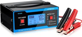 8 Volt Battery Charger Automotive Battery Charger and Maintainer 0-10A with Upgr