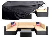 Patio Furniture Cover Waterproof Outdoor Sectional Sofa Set Covers Heavy Duty