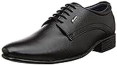 BATA Mens BOSS-Grip Black Uniform Dress Shoe