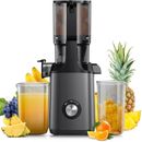 Cold Press Juicer,  Slow Masticating Machines with 4.3" Extra Large Feed Chute F
