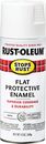 Rust-Oleum Stops Rust 7790830 Spray Paint, 12 Ounce (Pack of 1), Flat White