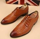  Plus Size Herren Leder Schuhe Flache Casual Oxfords Formelle Hochzeit Geschäft