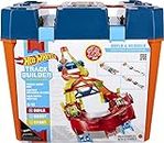 Hot Wheels Track Builder Unlimited Power Boost Box Compatible id Four Plus Builds 20 feet of Track Gifeet idea for Kids 6, 7, 8, 9, 10 and Older