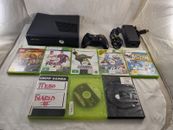 Microsoft Xbox 360 S Slim Console Bundle Lot Pal With Controller Games