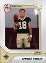 2024 Panini Instant Spencer Rattler Rookie Card RPS FIRST LOOK SP Saints #28 RC