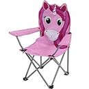 Regatta Kids Animal Outdoor Fold Up Novelty Camping Chair - Unicorn