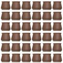 48x Silicone Furniture Leg Protection Cover Table Chair Feet Floor Protector Cap