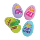 The Holiday Aisle® Jumbo Religious Bubble Bottle-Filled Easter Eggs - 24 Pc. - Party Supplies - 24 Pieces | 2.3 H x 10.7 W x 11.4 D in | Wayfair
