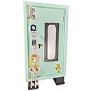 Maddy Group Kids Cute Almirah Style Coin Box | Money Saving Box | Piggy Bank with Key Locker (Multicolor)