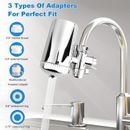 Faucet Water Filter Tap Filter Kitchen Removes Lead Flouride & Chlorine Purifier