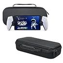 GMUJIAO Compatible with Sony PlayStation Portal for Carrying Case,Portable Hard Shell Carrying Case,The Hard Protective Case[Full Protection]-Black