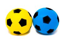 Pack of 2 E-Deals 17.5cm Foam Sponge Football Soft Ball Indoor Outdoor Soccer 