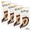 Galaxy Silky Smooth Milk Chocolate Bar | Loaded with the Goodness of Milk and Cocoa | Perfect for Sharing with Family & Friends | 110 g | Pack of 4