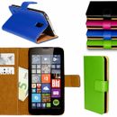Handy Tasche für Nokia Microsoft Lumia Flip Cover Case Schutz Hülle Etui Schale