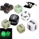 Glow & White Adult Love Dice Sex Position Dice Games Erotic Couples Foreplay Toy