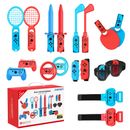 2023 Family Sport Game Accessories Bundle 18 In 1 Kit For Nintendo Switch / OLED