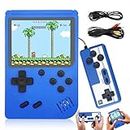ZCOINS Handheld Game Console, Retro Video Game Console Built-in 500 Classic Games, 3-Inch Screen Portable Rechargeable game Consoles for Boys Girls Adults, Support for TV Connection and 2 Players Play
