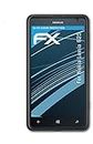 atFoliX Screen Protection Film compatible with Nokia Lumia 625 Screen Protector, ultra-clear FX Protective Film (3X)