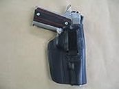 Norinco 1911 Full Size 5" IWB Leather in The Waistband Concealed Carry Holster Black RH