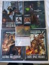 Warhammer 40k CSM & Astra Militarum Codex's Plus other books and Cards