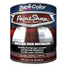 Dupli-Color BSP212 Paint Shop Finish System Base Coat – Molten Red Metallic - 32 oz. Automotive Paint