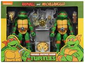 NECA  TMNT  Michelangelo and Raphael 2-Pack Teenage Mutant Ninja Turtles