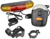 Kit de luces LED para accesorios de bicicletas luz trasera delantera alimentada