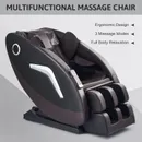 22 Nodes Full Body Massage Chair Zero Gravity Recliner Massager w Heat 330lb Cap