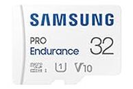 SAMSUNG PRO Endurance 32GB MicroSDXC Memory Card with Adapter for Dash Cam, Body Cam, and security camera – Class 10, U1, V10 (‎MB-MJ32KA/AM)