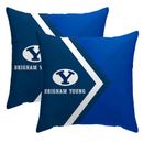 BYU Cougars 16'' x Side Arrow Poly Span Decor Pillows 2-Pack