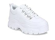Vendoz Women Casual Shoes Sneaker Stylish - 39 EU White