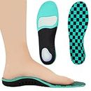 Bacophy Kids Arch Support Insoles Children Orthotic Inserts for Plantar Fasciitis, Flat Feet, Heel Pain Relief, Premium Pu, TPU, Gel Shock Absorption Deep Heel Cup Cushioning Inner Sole
