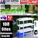 3-4 levels 54-216 Plant Sites Hydroponic Grow Tool Kits Vegetable Garden System
