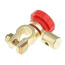 CALANDIS Universal Battery Disconnect Terminal Quick Cut-off 17mm Rotary Switch Red
